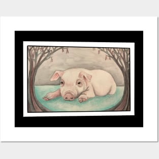 Hazelwood pig Posters and Art